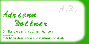 adrienn wollner business card